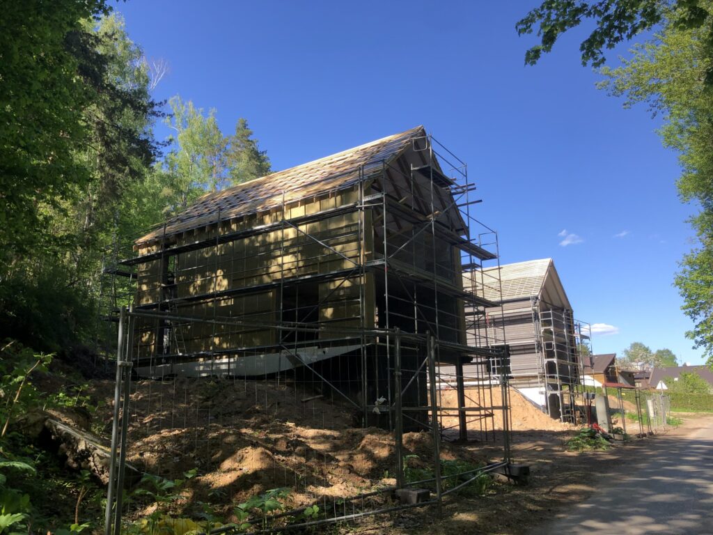 Pupojų g. 32, 34 (Pupojų g. 32, 34) - Private house community - construction photos