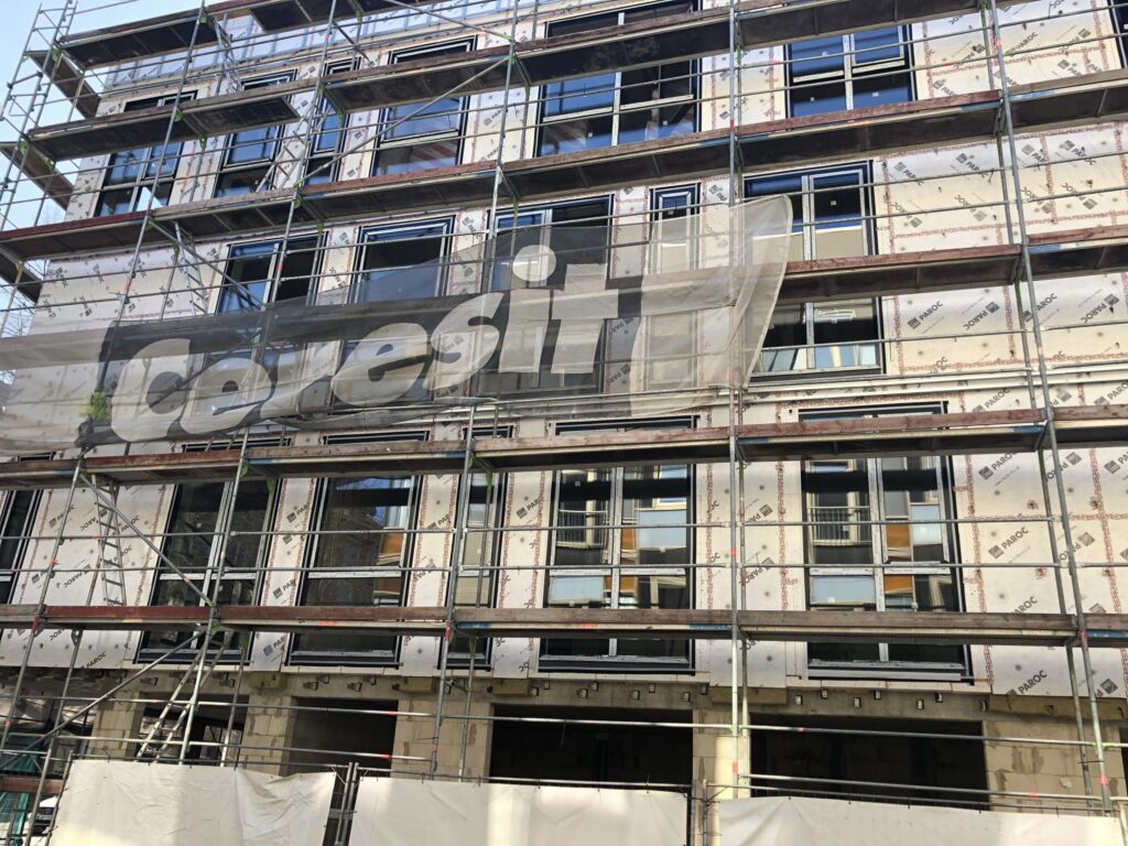 D11 (S. Daukanto g. 11) - Multi apartment - construction photos