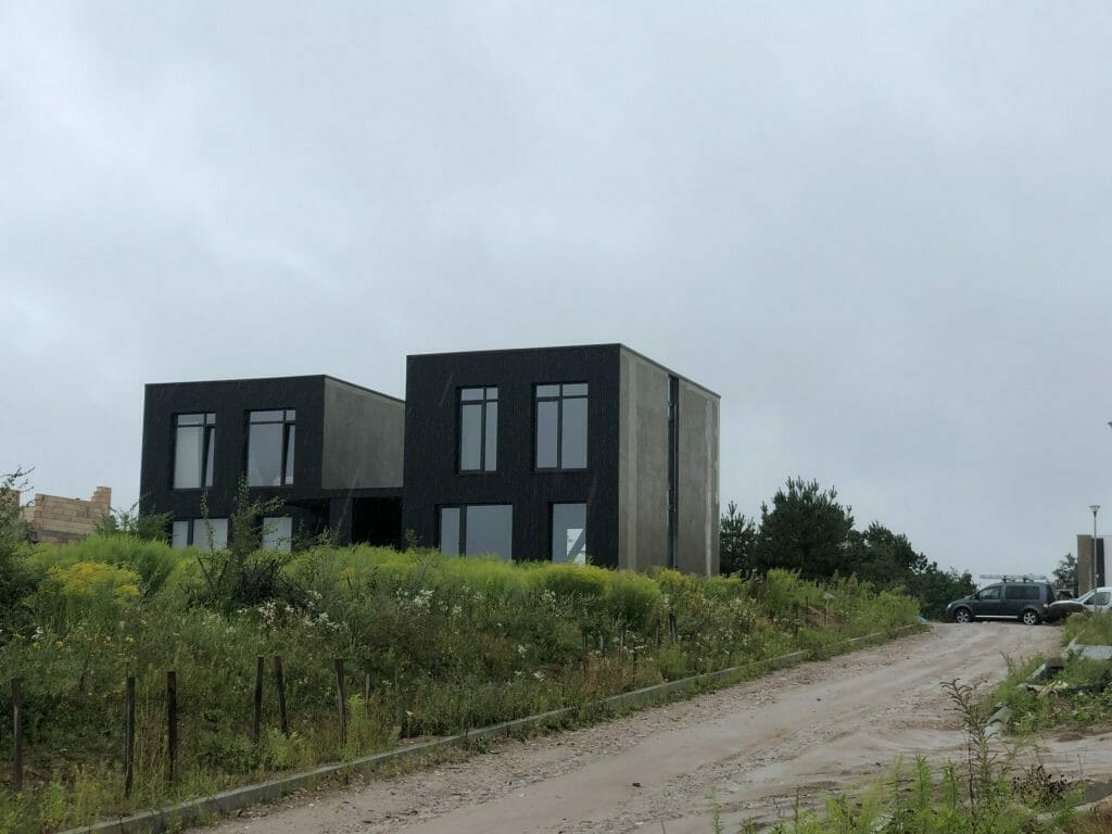 Draustinio namai (Lietaviškių g. 82, 82A, 82B, 82C, 82D, 82E, 84B, 84C, 86, 86B, 86C, 86E) - Private house community, Row housing - construction photos