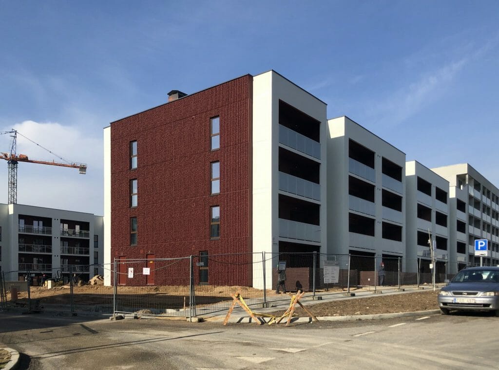 Naujoji Pilaitė 12 kvartalas (Tolminkiemio g. 37) - Multi apartment - construction photos