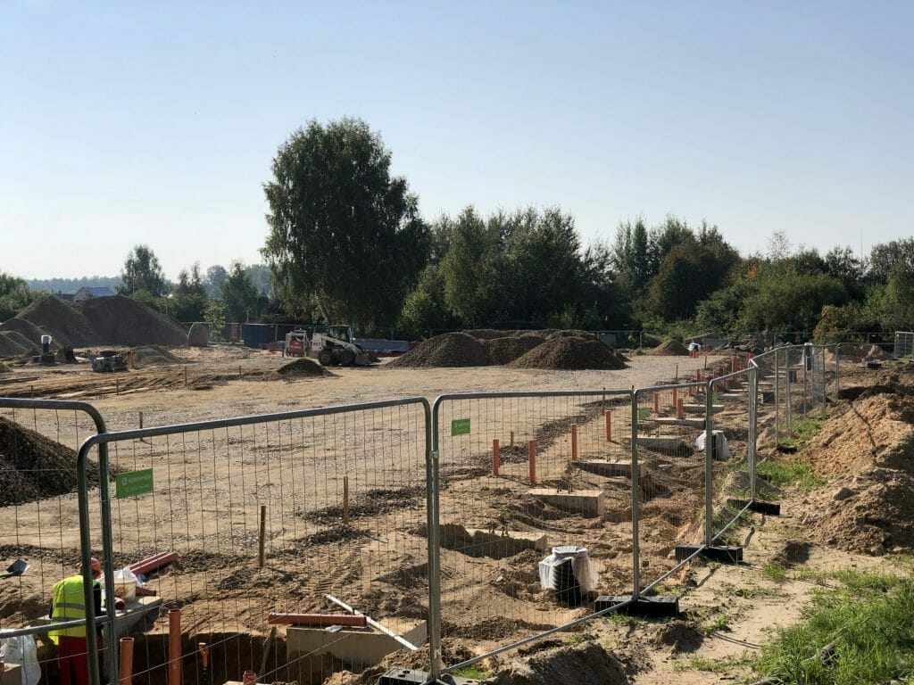 LIDL Barčių g. 1 (Barčių g. 1) - Food store - construction photos