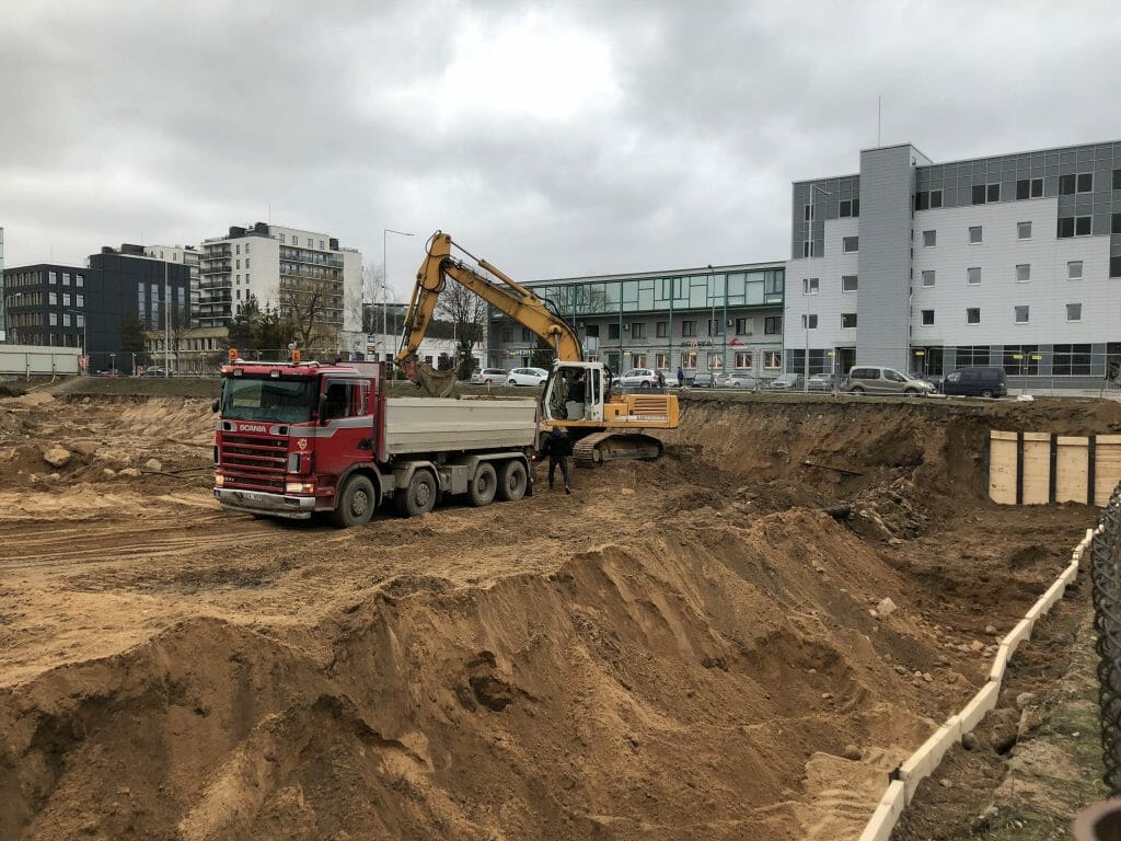 Žalgirio 112 (Žalgirio g. 112) - Biroju centrs - būvdarbu attēli