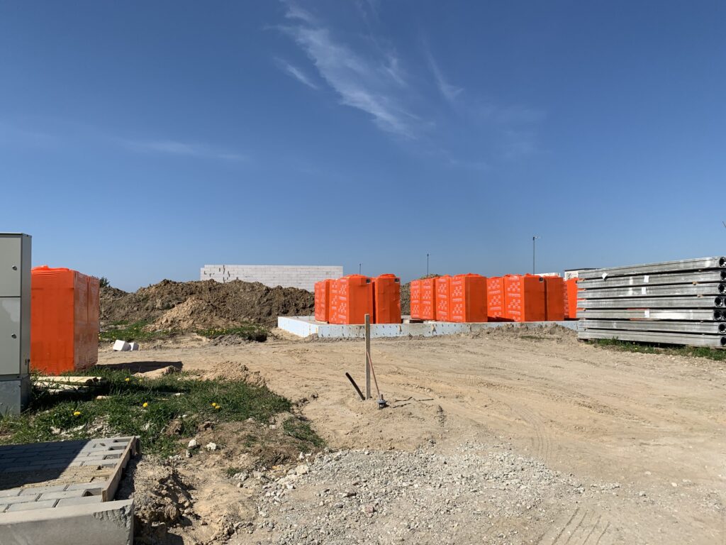 Šventapilis (Šventapilės g. 2, 4, 6, 8, 10, 12, 14, 16, 18, 20, 22, 24, 26, 28, 30, 32, 34, 36, 38, 40, 42, 44, 46, 48) - Private house community - construction photos