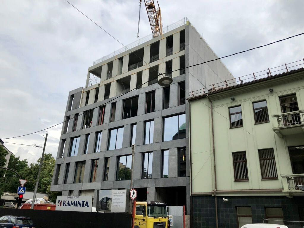 Premium apartamentai (K. Donelaičio g. 83) - Daudzdzīvokļu nams - būvdarbu attēli