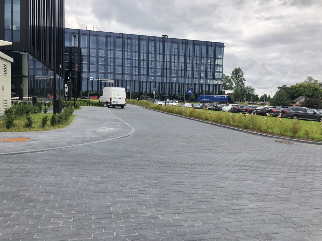 Privažiavimo gatvė nuo Vikingų g. (Vikingų g.) - Street - construction photos