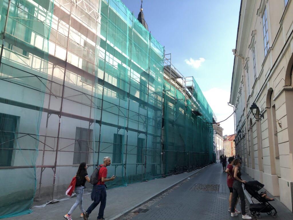 Bokšto skveras (Bokšto g. 6) - Food services, Resort - construction photos