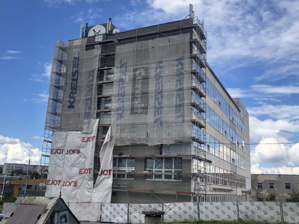 Loftai Žuvėdra (Buivydiškių g. 36) - Lofts - construction photos