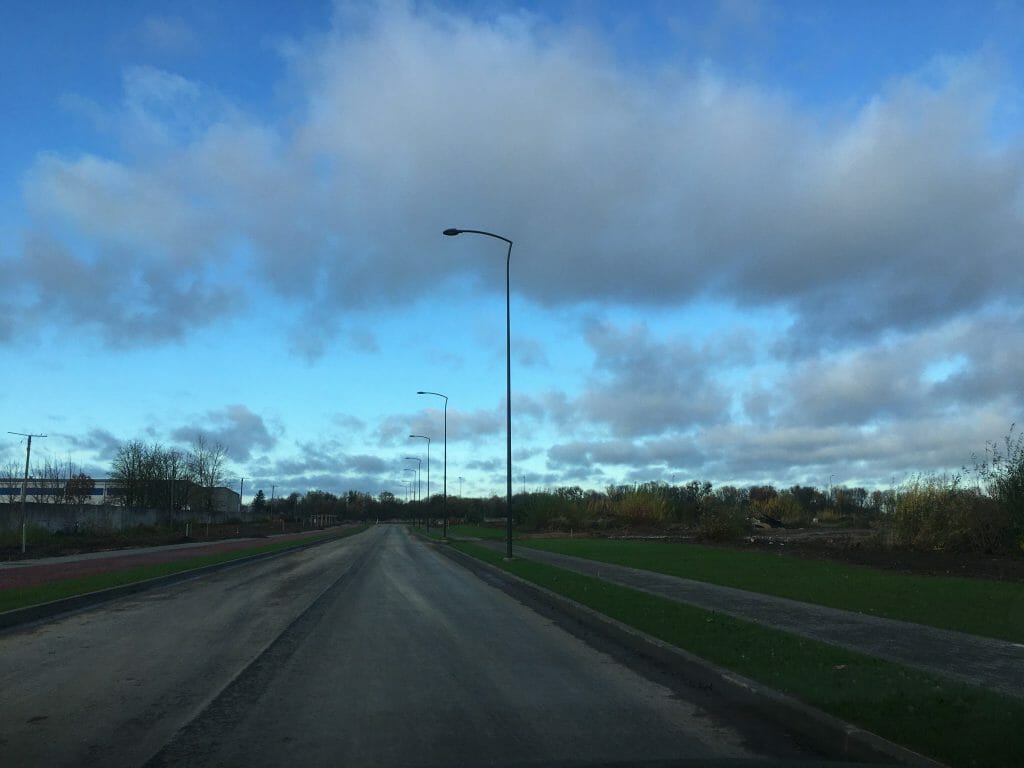 Aleksoto inovacijų pramonės parkas (Europos pr. 27) - Street - construction photos