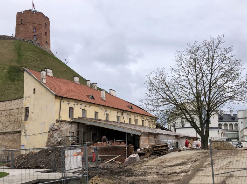 Pilininko namas (Arsenalo g. 1) - Museum - construction photos