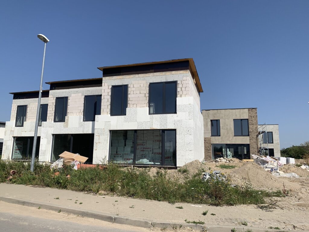 Karališkių g. 14,16,18 (Karališkių g. 14,16,18) - Row housing - construction photos