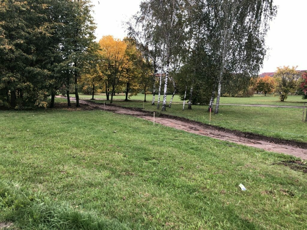 Nemuno salos parkas (Nemuno sala) - Park - construction photos