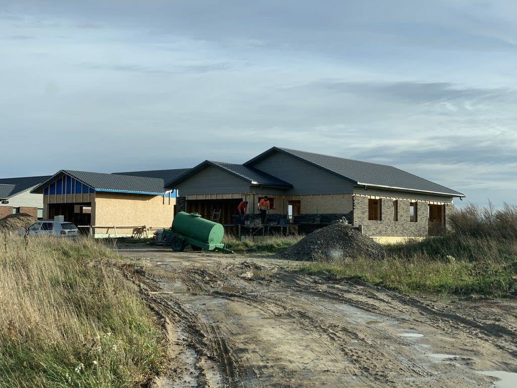 Saulės kalvos (Akacijų g. 1, 2, 3, 4, 5, 6, 7, 8, 9, 10, 11, 12, 13, 14, 15, 16, 17, 18, 19, 20, 21, Jazminų g. 1, 3, 5, 7, 9, 11, 13, 15, 17) - Private house community - construction photos