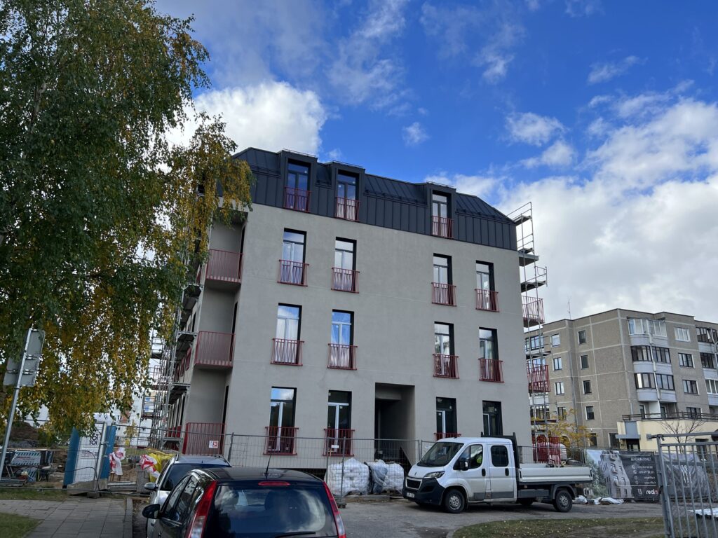 Tolminkiemio 19A (Tolminkiemio g. 19A) - Multi apartment - construction photos