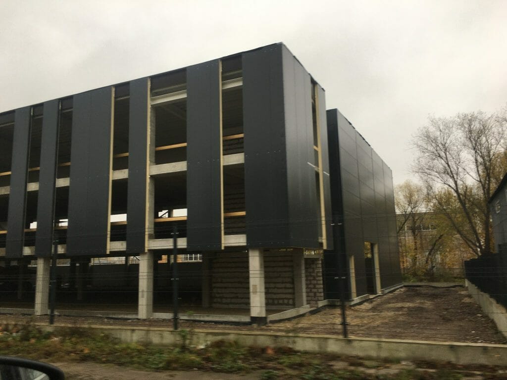 Šilutės pl. 17A (Šilutės pl. 17A) - Office center - construction photos