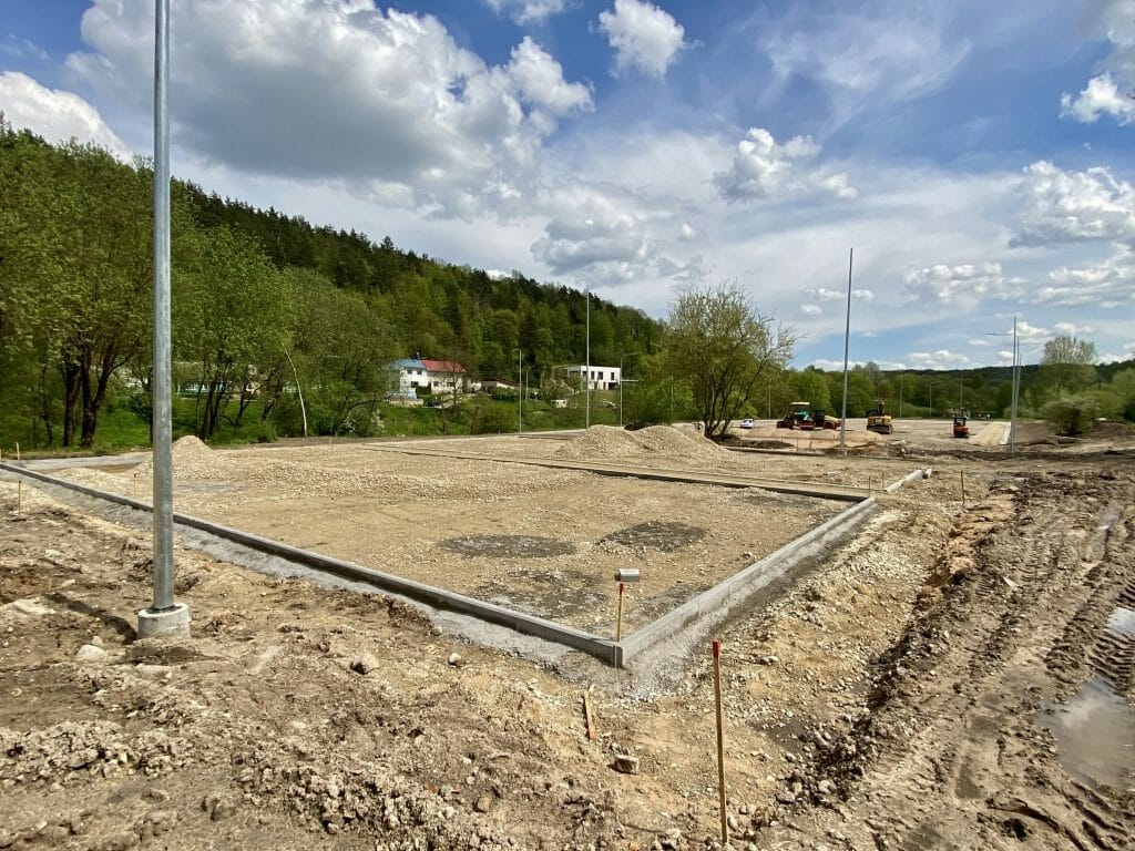 Kaukysos g. sporto aikštynas (Kaukysos g.) - Sports field or court - construction photos