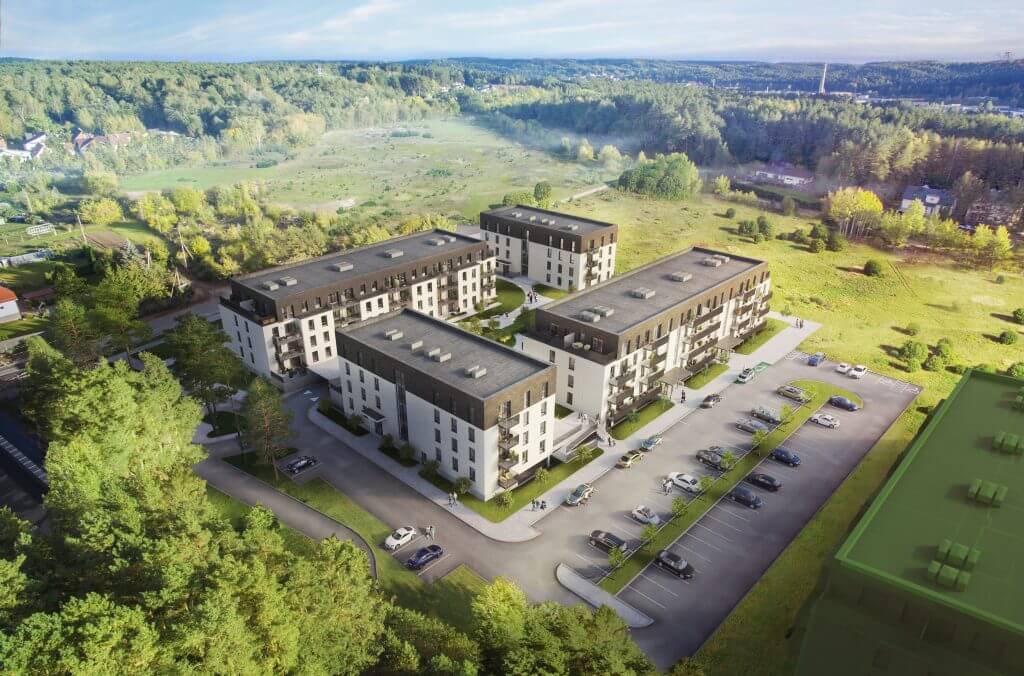 Lazdynėlių vingis 1-2 etapai (Lazdynėlių g. 38, 38A) - Multi apartment - visualization