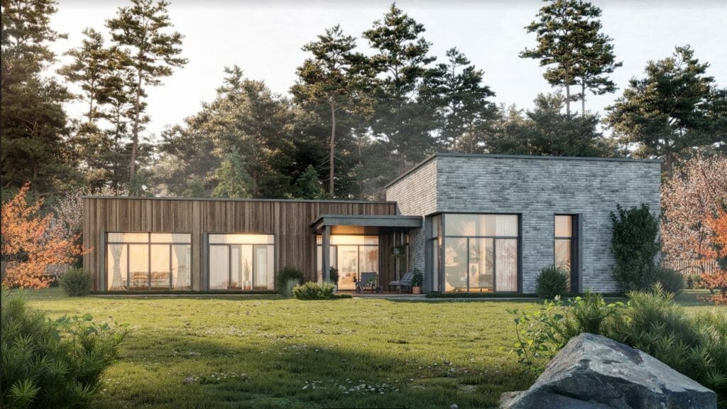 Miško panorama (Onuškio g.) - Maatükid - visuaalne