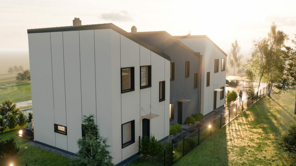 Varnės namai (Varnės g. 29) - Row housing - visualization