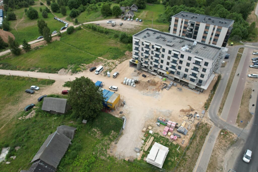 City Stories 1 etapas (A namas) (Pavilnionių g. 32) - Multi apartment - construction photos