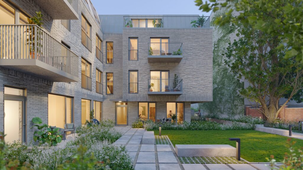 Kanso Sakalų 4 (Sakalų g. 4) - Multi apartment, Office center - visualization