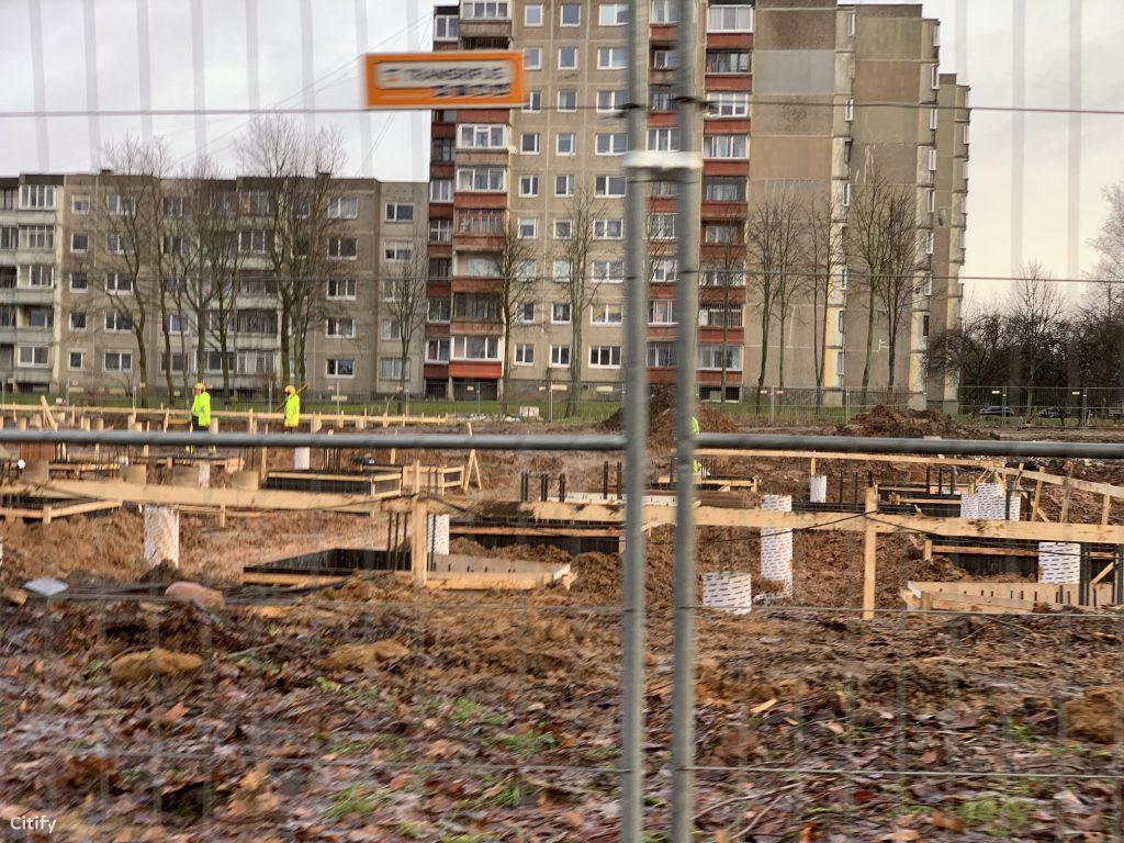 O5 NAMAI (Žeimenos g. 82) - Multi apartment - construction photos
