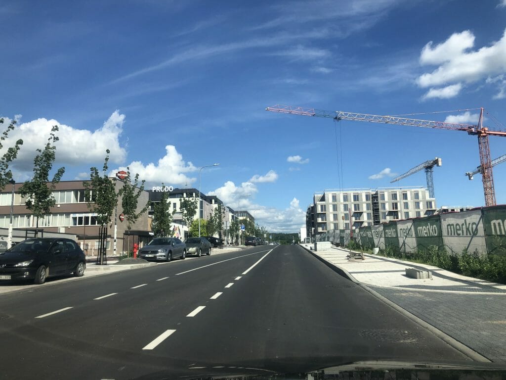 Manufaktūrų g. (Manufaktūrų g.) - Bike path, Street - construction photos