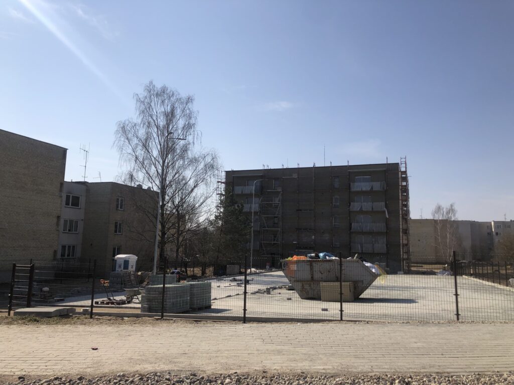 Statybininkų g. 12A (Statybininkų g. 12A) - Multi apartment - construction photos
