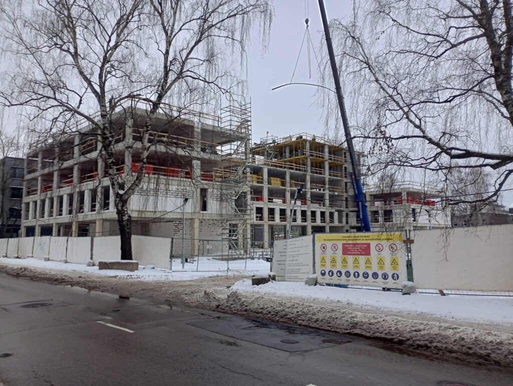 Uniflow Apartments & Co-living - 1.kārta (Jelgavas iela 14) - Üürimaja, Korterelamu, Muu äri - ehituse fotod