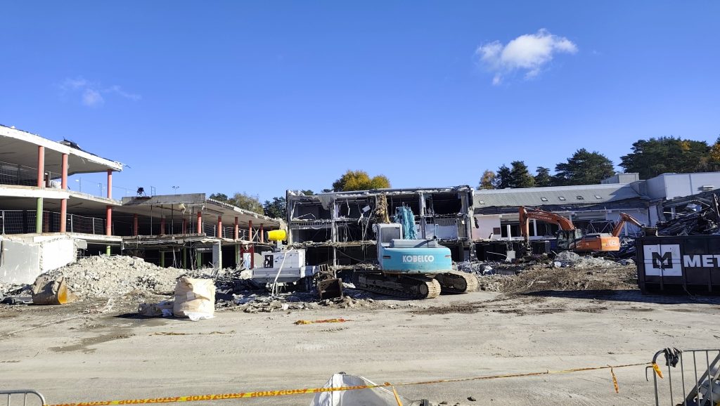 PC Mada rekonstrukcija (Viršuliškių g. 40, 42) - Shopping center - construction photos