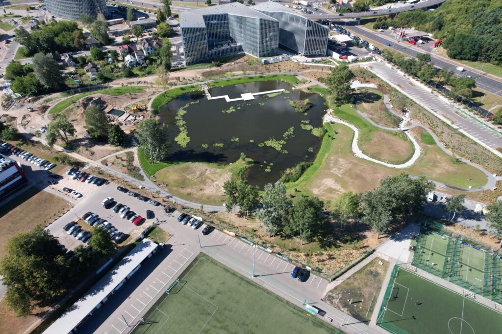 Japoniškas sodas "Taku-Soku-En" (Linkmenų g. 2A) - Park - construction photos