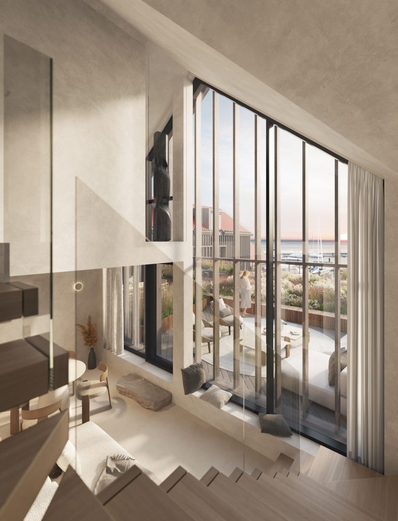 Marina Nida (Naglių g. 18) - Food services, Health center, Hotel, Shopping center - visualization