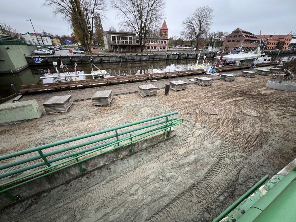 Šiaurės rago skveras (Danės g.) - Park, Kõnnitee, Promenaad - ehituse fotod