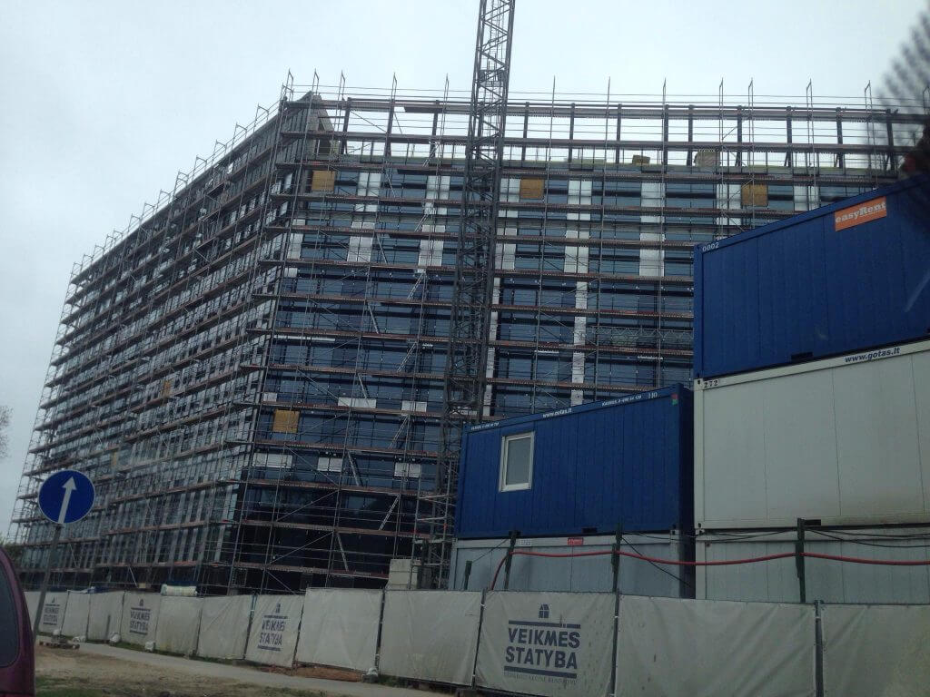 Avia Solutions Group (Dariaus ir Girėno g. 21A) - Office center - construction photos