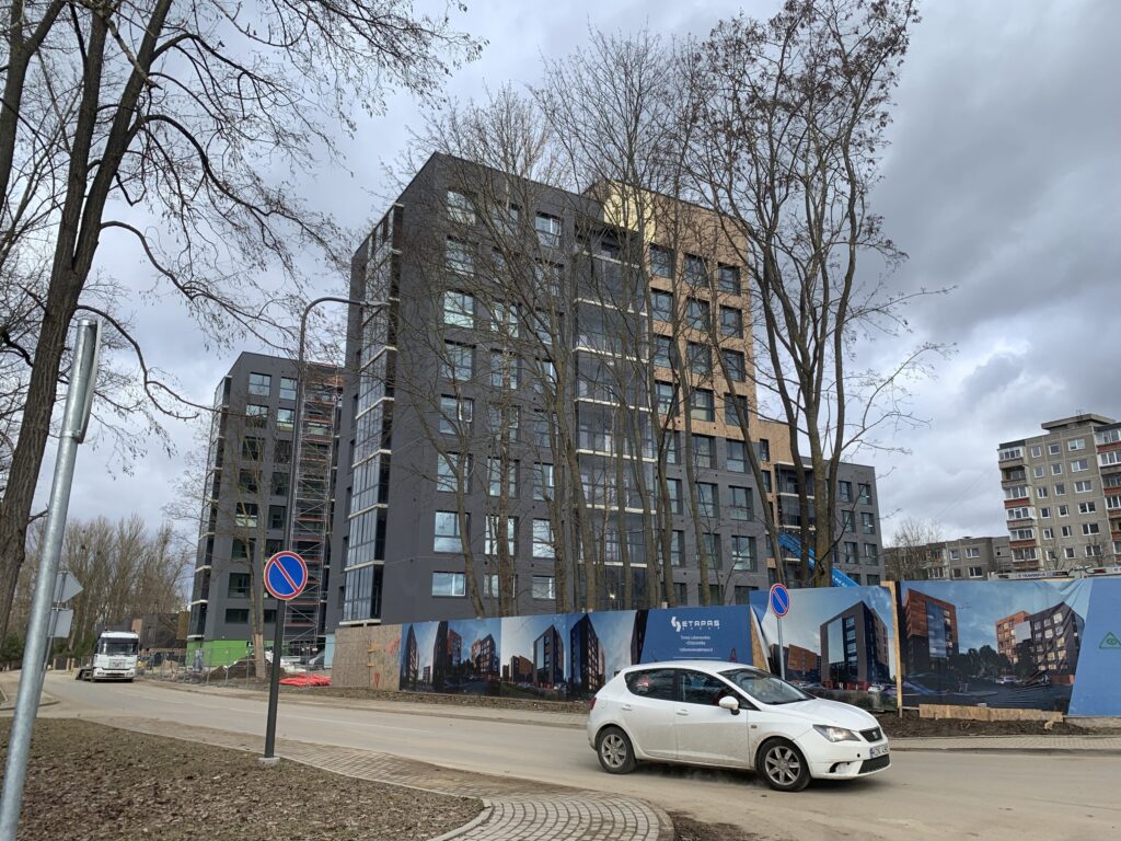 O5 NAMAI (Žeimenos g. 82) - Multi apartment - construction photos