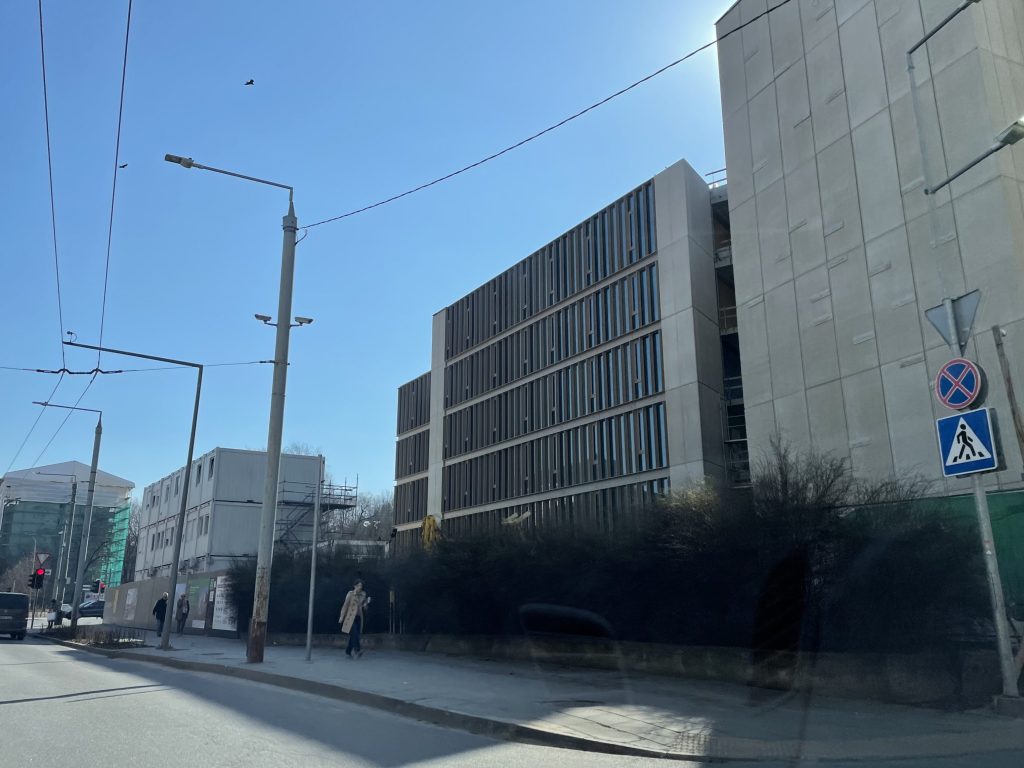 Jasinskio 2 (J. Jasinskio g. 2) - Office center - construction photos