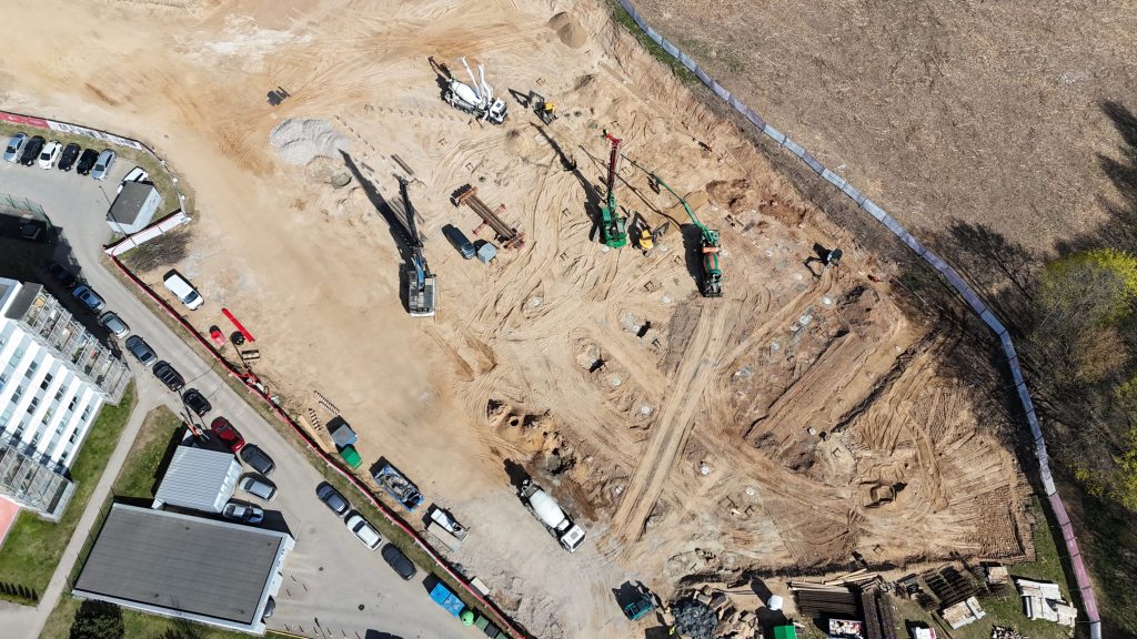 Perkūnkiemio progimnazija (Pavilnionių g. 25) - Pamata vai vidējā izglītība - būvdarbu attēli