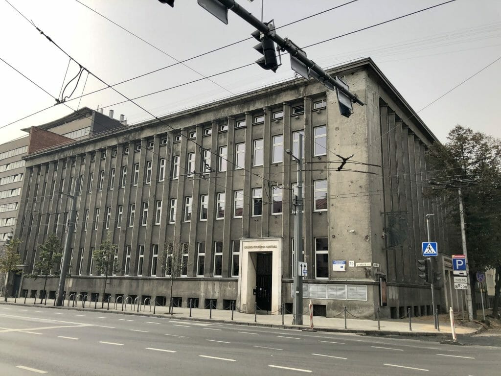 Kauno kultūros centras (Vytauto pr. 79) - Cultural center - construction photos