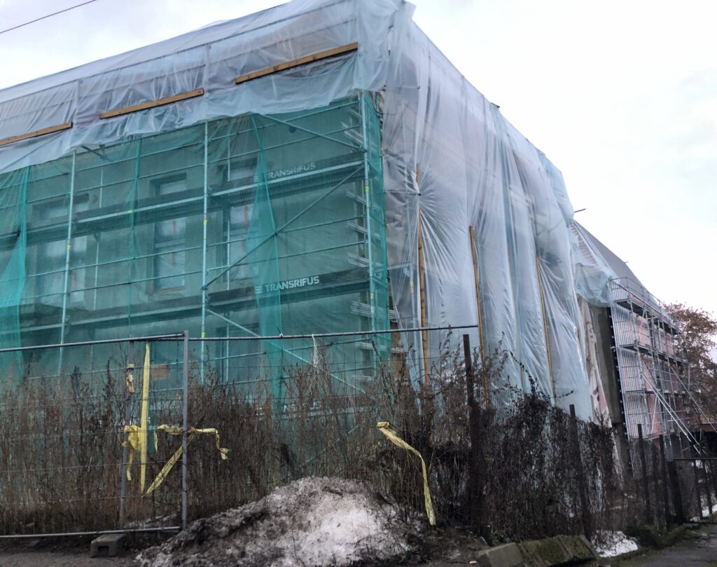 Sodų vilos (Sodų g. 48) - Multi apartment - construction photos