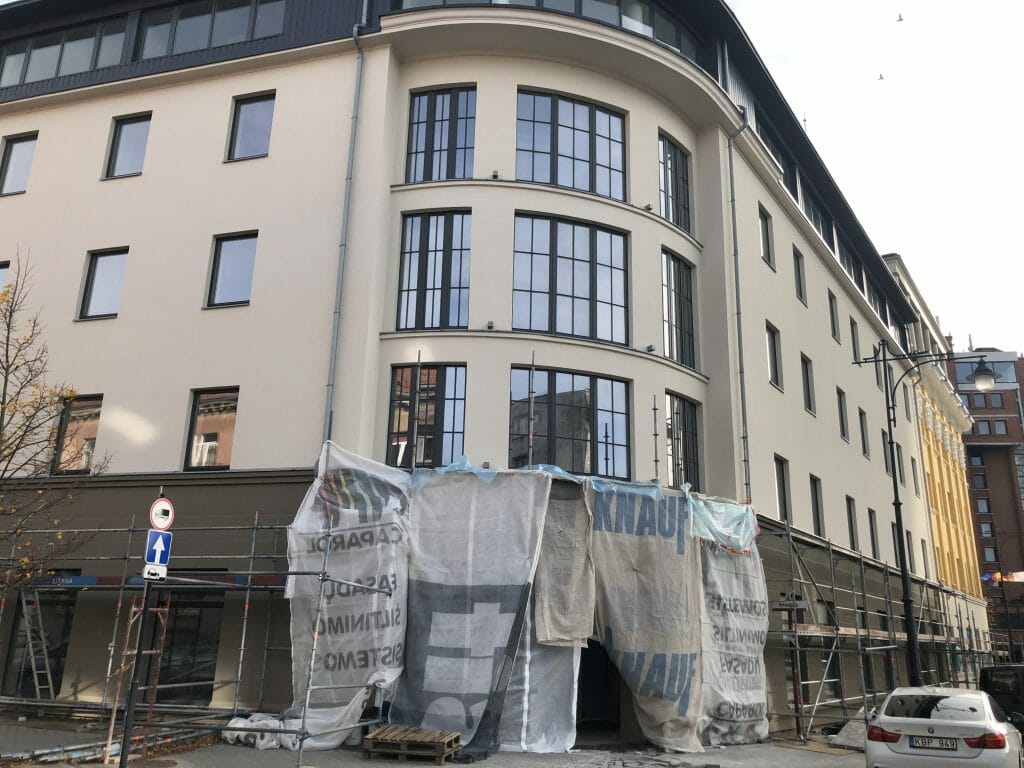 Victoria Hotel Klaipėda (S. Šimkaus g. 2) - Hotel - construction photos