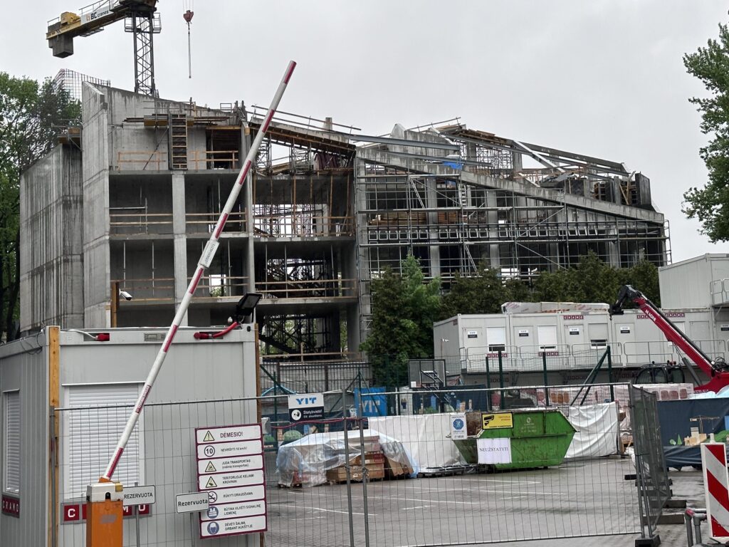 Balstogės universitetas (Aguonų g. 22) - Higher education - construction photos