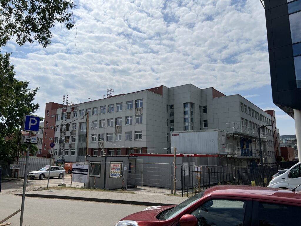 Registrų centras Studentų g. 39 (Studentų g. 39) - Administracinis - statybų nuotraukos