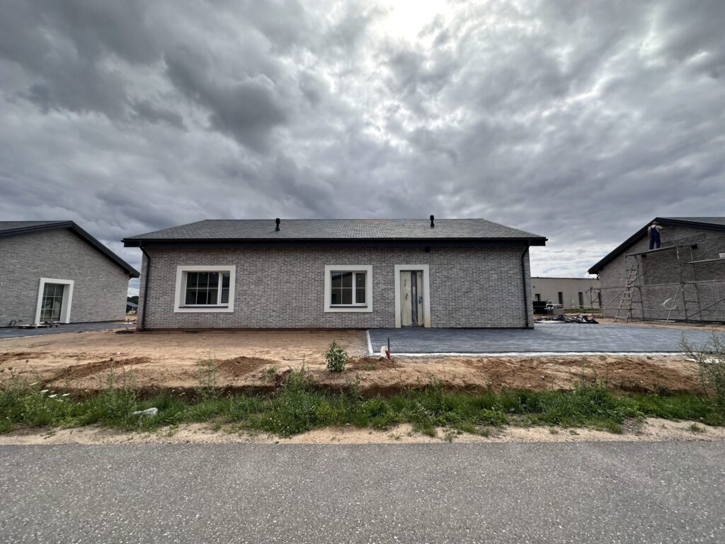 Grendavės g. 34A, 34A, 34C, 34D, 34E (Grendavės g. 34A, 34A, 34C, 34D, 34E) - Private house community - construction photos
