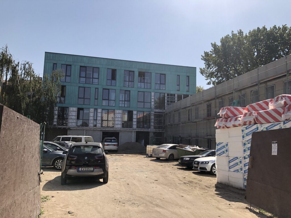 D11 (S. Daukanto g. 11) - Multi apartment - construction photos