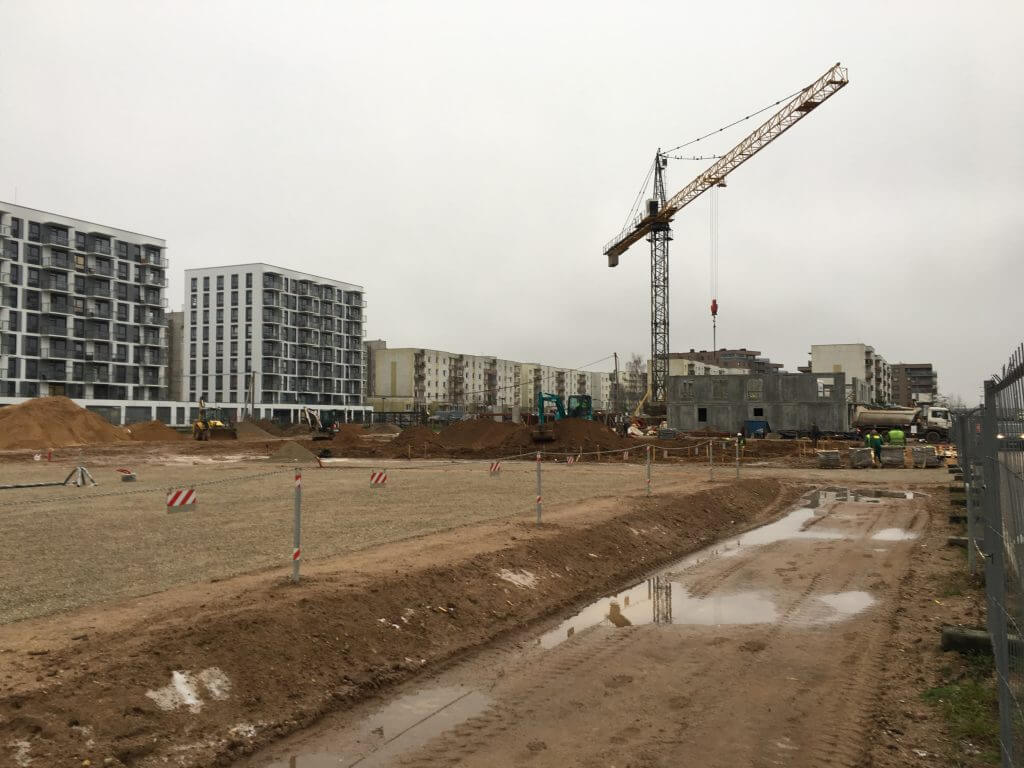 Karaliaučiaus kvartalas (Karaliaučiaus g. 7B) - Multi apartment - construction photos