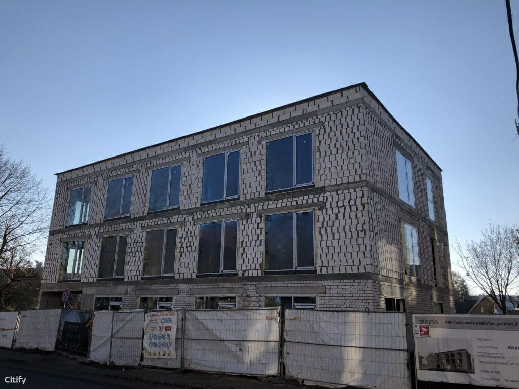 Sėlių 36 (Sėlių g. 36) - Daugiabutis - statybų nuotraukos