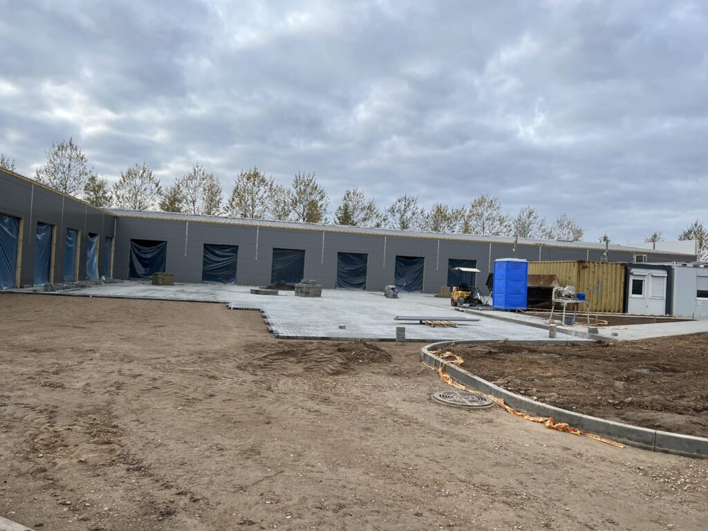 NordSpace Talino g. 10A (Talino g. 10A) - Shopping center, Warehouse / Distribution center - construction photos