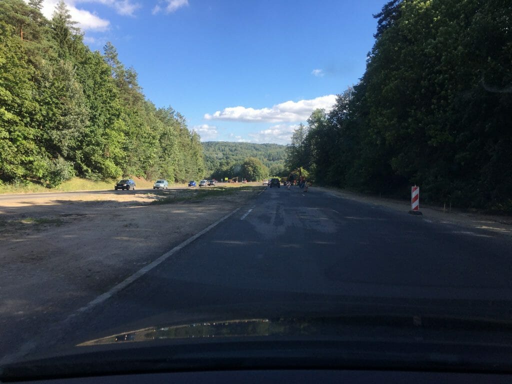 Stepono Batoro g. atnaujinimas (Stepono Batoro g.) - Bike path, Road - construction photos