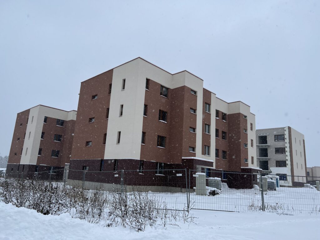 Horizontai (rytų, pietų, šiaurės) (Simono Grunau g. 34, 36, 38) - Multi apartment - construction photos