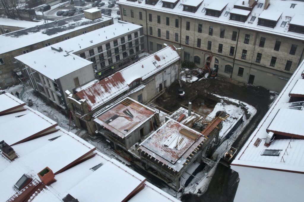 Bazilijonų namai 3 etapas (Bazilijonų g. 3B, 3C) - Multi apartment - construction photos