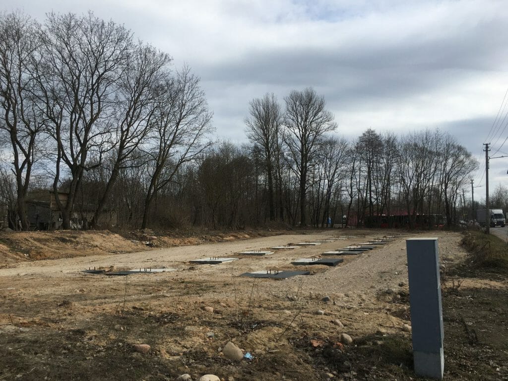 Pramonės g. 40 (Pramonės g. 40) - Showroom / Service center - construction photos